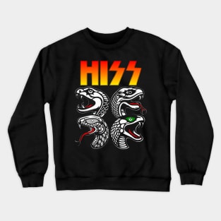 Hiss - Snake band Crewneck Sweatshirt